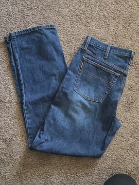 Cinch Men's Dark Blue Relaxed Fit Jeans